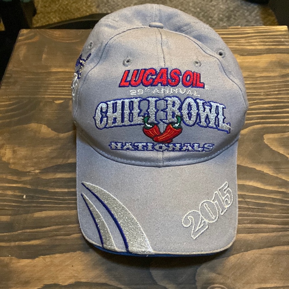 2015 chili bowl hat with embroidery